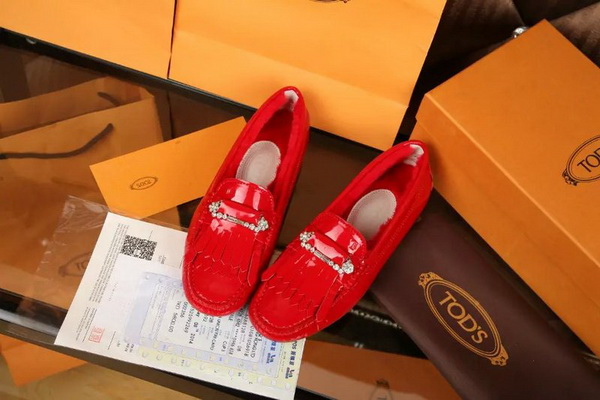 TODS Loafers Lined with fur Women--006